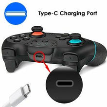 Load image into Gallery viewer, Pure Black Wireless Bluetooth Joystick Gamepad Controller Compatible With PC Laptop Monitor Smart TV
