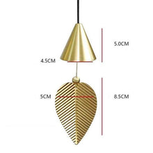 Load image into Gallery viewer, Pure Copper Wind Chimes Ornaments Exquisite Hanging Harmony Bells Garden Rustic Relaxing Tranquil Wind Chimes Japanese Home Balcony Bedroom Wind Chimes Car Pendant Birthday Gift Supplies

