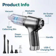 Load image into Gallery viewer, Purely C105 Keyboard Cleaner, Compressed air Duster &amp; Vacuum Cleaner
