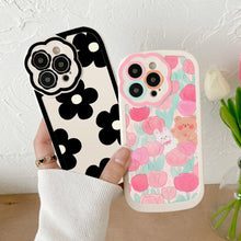 Load image into Gallery viewer, Purple Flower Phone Case For iPhone 11 Case iPhone 13 14 Pro Max iPhone 12 Phone Case iPhone11 iPhone14 Soft Back Cover Cute Pattern Soft iPhone Fashion Comfortable Grip Design &amp; Aesthetic Floral Pattern iphone Case
