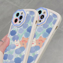Load image into Gallery viewer, Purple Flower Phone Case For iPhone 11 Case iPhone 13 14 Pro Max iPhone 12 Phone Case iPhone11 iPhone14 Soft Back Cover Cute Pattern Soft iPhone Fashion Comfortable Grip Design &amp; Aesthetic Floral Pattern iphone Case
