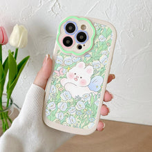 Load image into Gallery viewer, Purple Flower Phone Case For iPhone 11 Case iPhone 13 14 Pro Max iPhone 12 Phone Case iPhone11 iPhone14 Soft Back Cover Cute Pattern Soft iPhone Fashion Comfortable Grip Design &amp; Aesthetic Floral Pattern iphone Case
