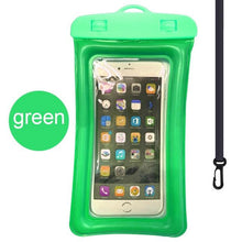 Load image into Gallery viewer, Purple Universal Waterproof Phone Case Water Proof Swim Pouch Bag Cases For iPhone Floating Phone Protector Smartphone Touchscreen Waterproof Pouch
