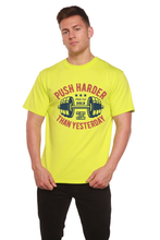 Load image into Gallery viewer, Push Harder Men's Bamboo Viscose/Organic Cotton Short Sleeve Graphic T-Shirt
