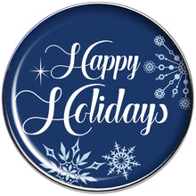 Load image into Gallery viewer, 16G 1/4 Happy Holidays Snowflake Tragus Cartilage Earring
