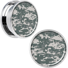 Load image into Gallery viewer, Digital Camo Print Steel Screw Fit Plug Set 20mm

