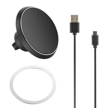 Load image into Gallery viewer, Qi Wireless Magnetic Car Charger
