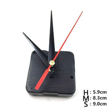 Load image into Gallery viewer, Quartz Clock Repair Movement  Hands For Silent Large Wall Clock Non-Ticking Hands Quartz Wall Clock Movement Mechanism Repair Parts Replacement with 3 Different Pairs of Hands Repair Clock Mechanism Parts
