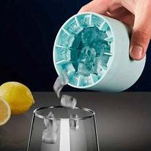 Load image into Gallery viewer, Quick Freezer Silicone Ice Cube Mold
