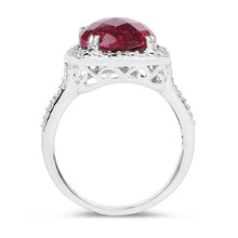 Load image into Gallery viewer, 7.60 Carat Dyed Ruby .925 Sterling Silver Ring
