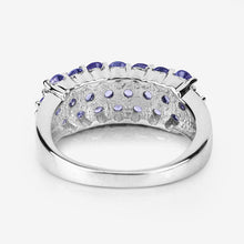 Load image into Gallery viewer, 1.54 Carat Genuine Tanzanite .925 Sterling Silver Ring
