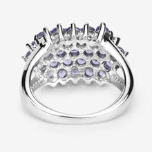 Load image into Gallery viewer, 2.03 Carat Genuine Tanzanite .925 Sterling Silver Ring
