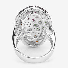 Load image into Gallery viewer, 5.01 Carat Genuine Multi Stones .925 Sterling Silver Ring
