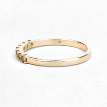 Load image into Gallery viewer, 0.22 Carat Genuine Dark Yellow Diamond 14K Yellow Gold Ring (I1-I2)
