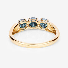 Load image into Gallery viewer, 1.03 Carat Genuine Blue Diamond 14K Yellow Gold Ring
