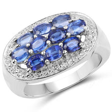 Load image into Gallery viewer, 2.20 Carat Genuine Kyanite .925 Sterling Silver Ring

