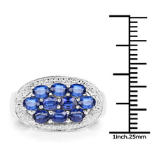 Load image into Gallery viewer, 2.20 Carat Genuine Kyanite .925 Sterling Silver Ring
