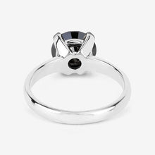Load image into Gallery viewer, 3.00 Carat Genuine Black Diamond 14K White Gold Ring
