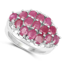 Load image into Gallery viewer, 3.00 Carat Genuine Ruby .925 Sterling Silver Ring
