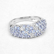 Load image into Gallery viewer, 1.48 Carat Genuine Tanzanite .925 Sterling Silver Ring
