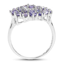Load image into Gallery viewer, 2.27 Carat Genuine Tanzanite .925 Sterling Silver Ring
