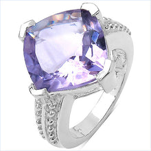 Load image into Gallery viewer, 10.30 Carat Genuine Amethyst .925 Sterling Silver Ring
