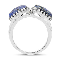 Load image into Gallery viewer, 2.28 Carat Genuine Lapis Lazuli .925 Sterling Silver Ring
