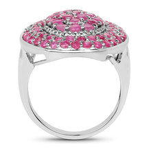 Load image into Gallery viewer, 3.11 Carat Genuine Ruby .925 Sterling Silver Ring
