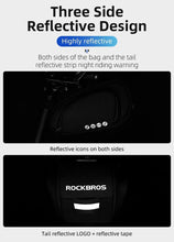 Load image into Gallery viewer, Rainproof Bicycle Bag Shock Proof Bike Bag For Reflective Large Capacity Seat Bike Bag Accessories Bag Seat Bag Bike Bag Under Seat Bicycle Bag Cycling Accessories Storage Pouch Bike For Mountain Road Bike
