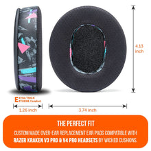 Load image into Gallery viewer, Razer Kraken V3, V3 Pro, V4 &amp; V4 Pro Earpads - WC FreeZe Cooling Gel
