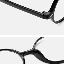 Load image into Gallery viewer, Read Eyeglass Men Women Round Vintage Reading Glasses Blue Light Blocking Glasses Men Women Retro Thick Round Rim Frame Eyeglasses Light Weight With Spring Hinge Easy To Carry +1 +1.5 +2 +2.5 +3 +3.5
