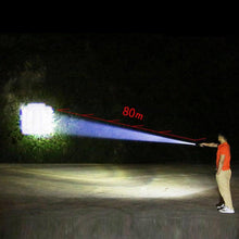 Load image into Gallery viewer, Rechargable Mini Portable Waterproof USB LED  Pocket LED Flashlight Hight Super Bright Flashlight Telescopic Zoom Water Resistant Torch  Great For Indoor/Outdoor Activities Night Camping Hiking
