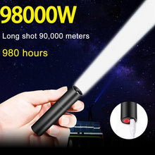Load image into Gallery viewer, Rechargable Mini Portable Waterproof USB LED  Pocket LED Flashlight Hight Super Bright Flashlight Telescopic Zoom Water Resistant Torch  Great For Indoor/Outdoor Activities Night Camping Hiking
