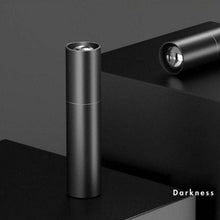 Load image into Gallery viewer, Rechargable Mini Portable Waterproof USB LED  Pocket LED Flashlight Hight Super Bright Flashlight Telescopic Zoom Water Resistant Torch  Great For Indoor/Outdoor Activities Night Camping Hiking
