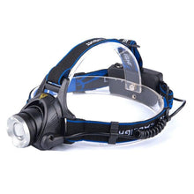 Load image into Gallery viewer, Rechargeable Adjustable 10000LM Led Headlamp Micro USB Charger Flashlight Head Lamp Portable Light Torch Flashlight For Night Work Camping Hiking  Walking
