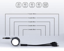 Load image into Gallery viewer, Rechargeable Adjustable Headlamp, Zoom/Waterproof LED White Yellow Color High Lumen Headlamp Flashlight Torch Power Bank For Adult Outdoor Camping Fishing Adventures
