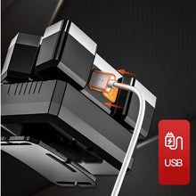 Load image into Gallery viewer, Rechargeable Adjustable  USB 5LED Headlamp with High Lumen Handsfree Waterproof Portable Ability Focusing Ring Headlight Flashlight  Torchlight For Outdoor  Camping Hiking Running Headlight
