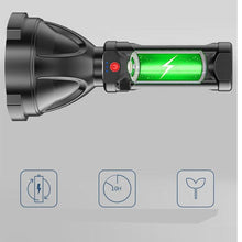Load image into Gallery viewer, Rechargeable Adjustable USB LED Portable Rotary High Lumen Zoombale Super Strong Flashlight  Ultra-bright For Long-range  Outdoor  Camping Fishing Hiking Riding Walking Jogging Flashlight
