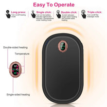 Load image into Gallery viewer, Rechargeable Hand Warmer Electric Hand Heater
