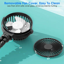 Load image into Gallery viewer, Rechargeable Handheld Fan with Flexible Tripod
