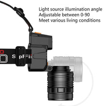 Load image into Gallery viewer, Rechargeable High Lumens Work Headlight Ultra Bright Headlamp LED Headlight Sensor Powerful  Head Lamp Waterproof Flashlight For Adults Running Hiking Camping Fishing
