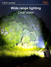Load image into Gallery viewer, Rechargeable LED Flashlights High Lumens Waterproof Zoomable Super Bright Tactical Flashlight Powerful  USB LED CREE Flashlight  Hand Lamp For Hiking Camping Household Outdoor Sport
