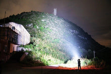 Load image into Gallery viewer, Rechargeable LED Flashlights Waterproof Hnadheld Super Bright High Lumens  Zoomable Powerful Lamp Bead Flashlight Torch For Outdoor &amp; Indoor Camping Running Fishing Hiking Lamp
