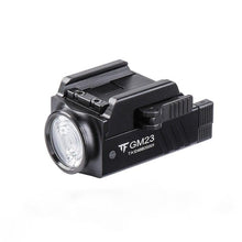 Load image into Gallery viewer, Rechargeable Spotlight Flashlight Waterproof  Adjustable High Lumen Super Bright USB LED Tactical Flashlight Gift Giving Torch Rail Mounted Flashlight For Outdoor Camping Hiking Fishing Jogging Walking
