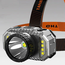 Load image into Gallery viewer, Rechargeable Super Bright High Lumen  Strong Light LED Head-Mounted Headlamp Waterproof Long-Range Flashlight For Outdoor Camping Household Riding  Night Fishing Headlight
