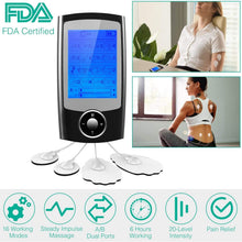 Load image into Gallery viewer, Rechargeable Tens Unit Machine Impulse Massager
