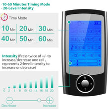 Load image into Gallery viewer, Rechargeable Tens Unit Machine Impulse Massager
