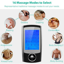 Load image into Gallery viewer, Rechargeable Tens Unit Machine Impulse Massager
