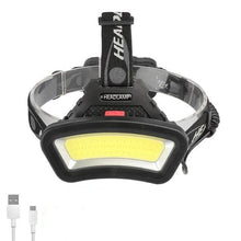 Load image into Gallery viewer, Rechargeable Usb Headlamp 500m Long Range Waterproof Headlight Lightweight Flashlight Hight Lumens Adjustable  Floodlight  For Outdoor Searchlight Hiking Camping Running Fishing Best Headlamps
