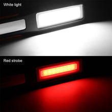Load image into Gallery viewer, Rechargeable USB LED Work Lights Bright Flashlight and Work Light with Clip and Magnetic Base and Rotatable Clip  Magnetic Flashlight For Working Inspection Camping Car Repair Maintenance
